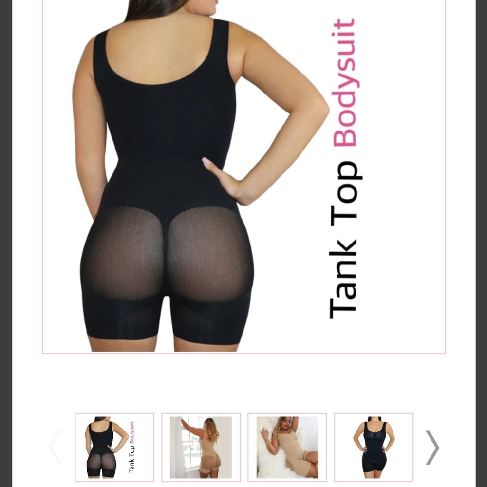 Yahaira HAPPY BUTT N°7 TANK TOP BODYSUIT ONE LAYER